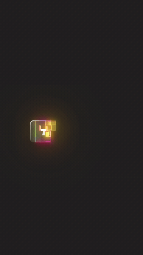Glitch Text Reveal